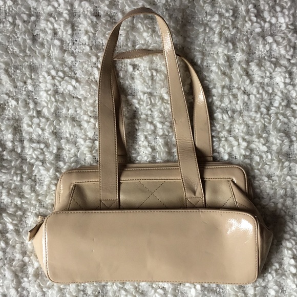 Vintage 90’s genuine leather tan shoulder bag - Picture 2 of 5